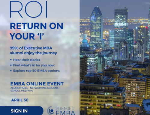 Your invitation to an Executive online MBA Event